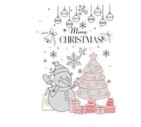 MY CHRISTMAS COLORING BOOK! (FUN HOLIDAY PAGES FOR KIDS): Fun Holiday Pages for Kids Ages 3-8 - Santa, Reindeer, Snowmen, Gingerbread & More (Travel with Jess Holiday Edition)