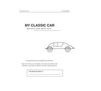 My Classic Car: logbook of Maintenance • Projects • Repairs • Events