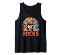 My Collection Rocks Funny Rock Coleccionando Geología Camiseta sin Mangas