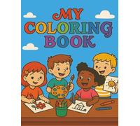 My Colouring Book For Kids By Number Small Art and Spring Colouring Book