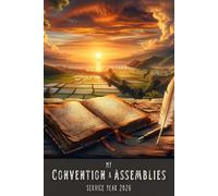 My Convention and Circuit Assembly Notebook for the Service Year: JW Notebook for Regional Convention and Circuit Assemblies of Jehovah's Witnesses| Pioneer Baptism Journal Gift 6x9 in Lined Pages