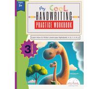 My Cool Handwriting Practice Workbook-Lowercase 3: Learn How to Write Lowercase Letters h, b, r, n, m, p