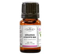 MY COSMETIK - Aceite esencial de geranio egipcio orgánico - De agricultura ecológica - Quimiotipado HEBBD/HECT - 100% puro y natural - Certificado ECOCERT - Fabricado en Francia - 5 ml