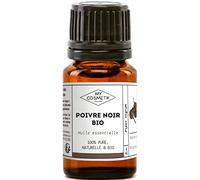 MY COSMETIK - Aceite esencial de pimienta negra orgánica - De agricultura ecológica - Quimiotipado HEBBD/HECT - 100% puro y natural - Certificado ECOCERT - Fabricado en Francia - 5 ml