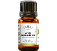 MY COSMETIK - Aceite esencial orgánico de Litsea y Limón - De agricultura ecológica - Quimiotipado HEBBD/HECT - 100% puro y natural - Certificado ECOCERT - Fabricado en Francia - 10 ml