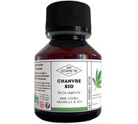 MY COSMETIK - Aceite vegetal de cáñamo - ORGANIC De agricultura ecológica - 100% puro y natural - Fabricado en Francia - Emoliente y antiedad - 50 ml