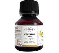 MY COSMETIK - Aceite vegetal de mostaza - Cosmética orgánica - 100% puro y natural - Fabricado en Francia - Tónico para el cabello y la piel - 10 ml