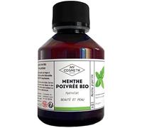 MY COSMETIK - Hidrolato de Menta Piperita - Agua Floral Certificada Ecocert - Cosmética Orgánica - Fabricada en Francia - Purificante, refrescante y revitalizante - 50 ml