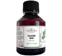 MY COSMETIK - Hidrolato de Salvia Orgánica - Agua Floral Certificada Ecocert - Cosmética Orgánica - Fabricada en Francia - Purificante, regula el sebo - 500 ml