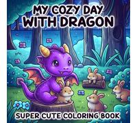 My cozy day with dragon: Coloring Book for Adults and Teens Featuring Dreamy Landscapes, Serene Escapes, and Imaginative Fun for Calm and Creativity