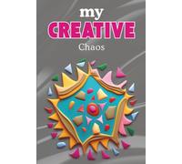 My Creative Chaos Journal: Aesthetic Lined Notebook for Teens and Young Adults | Cool Pop-Art Cover | 6x9 Inches, 100 Pages with Custom Name Page for School, College, and Creative Writing