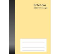 My Creative Journey Notebook: Blank Lined Journal for Writing, Drawing, Notes & Ideas - Wide Ruled Paper for All Ages, 8.5 x 11 Large Size