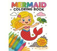 My creative Mermaid Coloring Book for Kids: Fun Underwater Adventures for Kids Ages 4-8