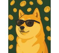 My crypto notes | 8x10 lined 100 pages | crypto currency dogecoin log trading doge journal for investing doge | get **it done notebook