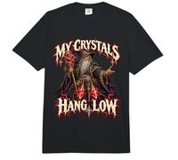 My Crystals Hang Low Divertido Mago Fantasy Magia Comfort Colors Adult Heavyweight T-Shirt