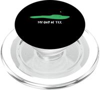 'My Cup of tee' Funny Golf tee with Golf Green for Golfers PopSockets PopGrip para MagSafe