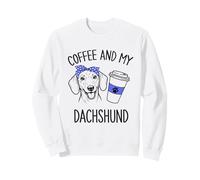 My Dachshund and Coffee Doxie Dog Mom Día de la Madre Sudadera