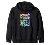 My Dad Gets Mad at Me But I'm Literally Him As A Girl Sudadera con Capucha