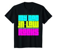 My Dad in Law Rocks Toddler Shirt Cute My Dad in Law Rocks Camiseta