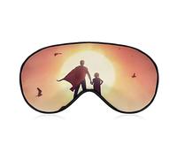 My Dad is A Hero Mascarilla para dormir suave con los ojos vendados y portátil con correa ajustable para hombres y mujeres