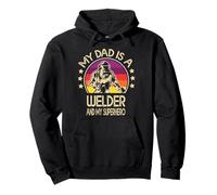 My Dad Is A Welder Son Daughter Welding Weld Niños Niñas Sudadera con Capucha