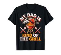 My Dad Is Kind of The Grill Backyard Picnic BBQ Camiseta