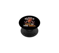My Dad Is Kind of The Grill Backyard Picnic BBQ PopSockets PopGrip Adhesivo