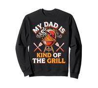 My Dad Is Kind of The Grill Backyard Picnic BBQ Sudadera
