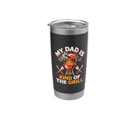 My Dad Is Kind Of The Grill Backyard Picnic BBQ Vaso térmico de acero inoxidable de doble pared