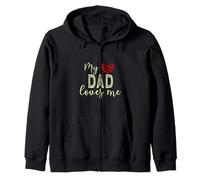 My Dad Loves Me Sudadera con Capucha