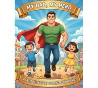 My Dad, My Hero: A Sweet and Heartwarming Father’s Day Coloring Book for Kids to Celebrate Dad