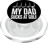 My Dad Sucks At Golf PopSockets PopGrip para MagSafe