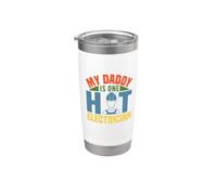 My Daddy Is One Hot Electrician Electrical Job Titles Vaso térmico de acero inoxidable de doble pared