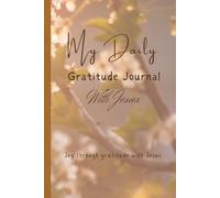 My Daily Gratitude Journal With Jesus | Christian Gratitude Journal | Christmas Gifts | Easter Gifts | Daily Gratitude Journal with God