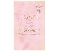 My Daily Journal: Your Thoughts are the Seeds of Your Reality | 200-Page Premium Floral Notebook | Elegant Pink Butterfly Design | Lined Memory Book & Keepsake