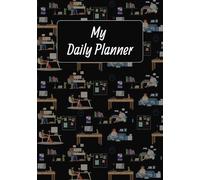 My Daily Planner: Office Life Work and Productivity, 100 Pages to Track Calls, Emails, To-Do Lists, and more... I 7x10 Inches I Simple Organizer for Office, Home or Remote Work