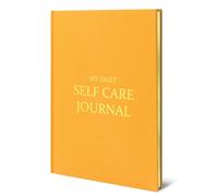My Daily Self Care Journal: escritura reflectante guiada con indicaciones de atención plena, rastreador de positividad y ejercicios de felicidad, para mujeres y hombres (naranja)