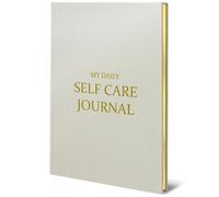 My Daily Self Care Journal: escritura reflectante guiada con indicaciones de atención plena, rastreador de positividad y ejercicios de felicidad, para mujeres y hombres (beige)