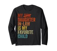 My Daughter In Law Is My Favorite Child Funny Fathers Day Manga Larga