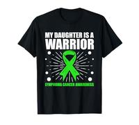 My Daughter Is A Warrior Linfoma Cáncer Concientización Apoyo Camiseta