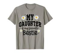 My Daughter is my Favorite Bestie Mom Cute Matching Outfits Camiseta