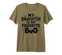 My Daughter Is My Favorite Boo Mom Dad Camiseta Premium