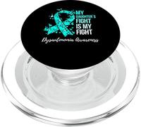 My Daughter's Fight Is My Fight Disautonomia Awareness PopSockets PopGrip para MagSafe