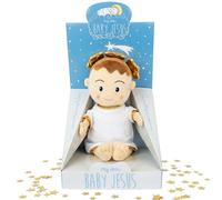 My Dear Baby Jesus Peluche Niño Jesús 40 cm para Bebé y Niños, Suave y Achuchable para Dormir Rezar y Jugar, Regalo Original Bautizo Nacimiento Navidad, Hipoalergénico Fabricado en España