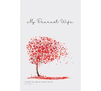 My Dearest Wife Notebook: Christian Notepad, A5, White, Red Heart Lined Journal, Gift for Her, Devotional Notebook, Religious Gift, Bible Verse Notebook, Gift for Wife