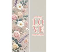 My Diary "LOVE" Notebook: Size is 6 x 9 inches and 120 pages