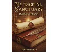 My Digital Sanctuary: Password Logbook & Internet Password Keeper | Personal Data Tracker for Logins, Usernames & Notes: Password Journal to Record ... | Password Book for Home, Office, and Seniors