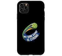 My Dink Game Is Strong Pickleball Player Design Carcasa para iPhone 11 Pro MAX