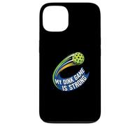My Dink Game Is Strong Pickleball Player Design Carcasa para iPhone 13