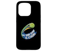 My Dink Game Is Strong Pickleball Player Design Carcasa para iPhone 15 Pro
